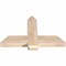 Ekena Millwork Eugene Smooth Timber Gable Bracket, Douglas Fir, 36"W x 23"H x 3 1/2"D x 5 1/2"F, 15/12 Pitch GBW036X23X0406EUG00SDF - alternate 4